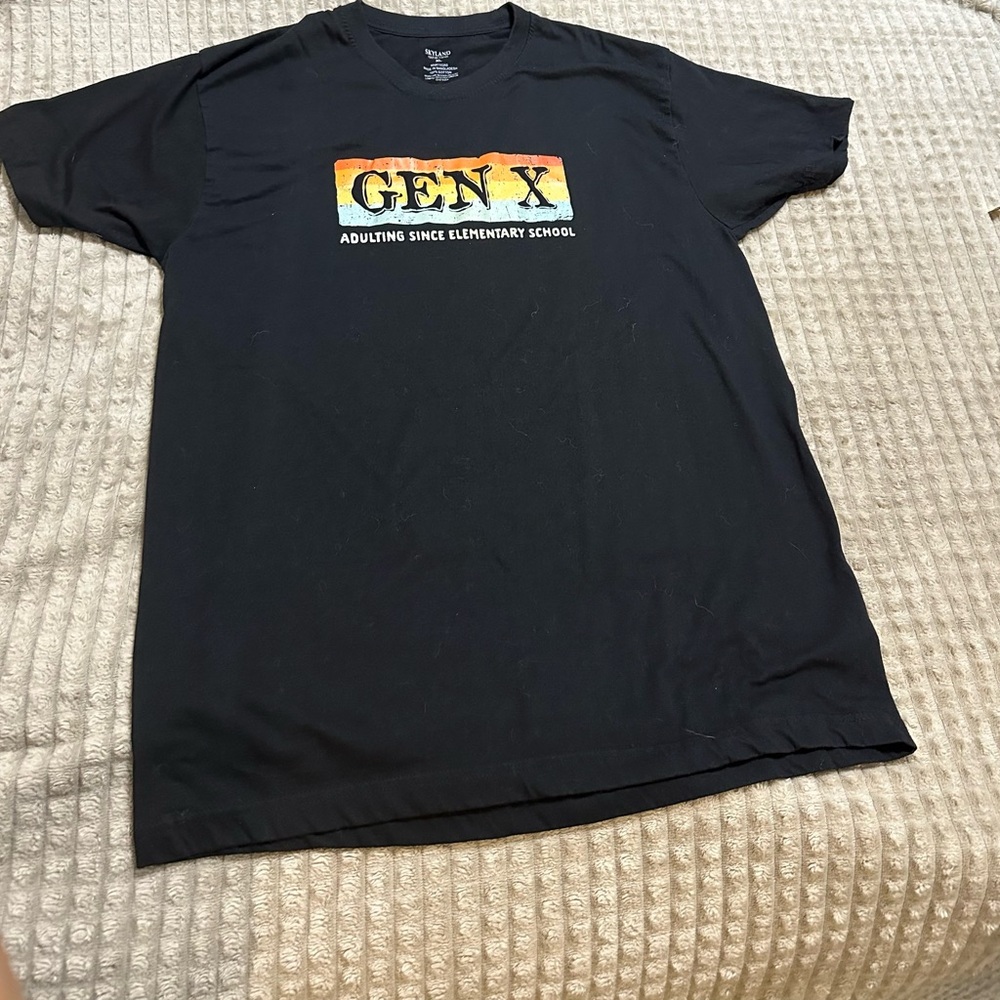Gen X Black T-Shirt